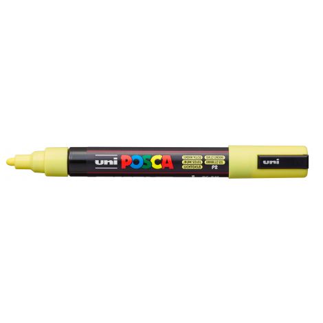 Marker Posca PC-5M, Żółty Pastelowy